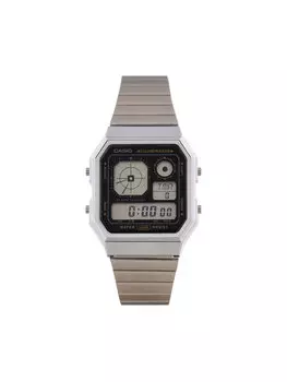 Часы A130WE-1AEF Casio, серебряный