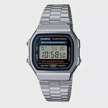 Часы A168WA-1YES Casio, цвет silber