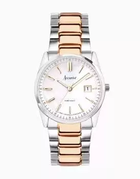 Часы Accurist Everyday из серебра и золота