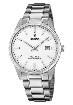 Часы Acero Clasico Festina, цвет silver-coloured