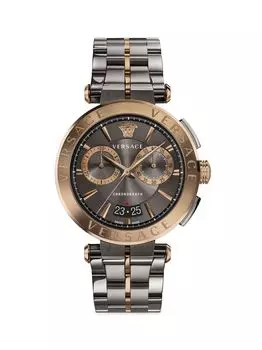 Часы Aion Chrono из бронзы и бронзы Versace