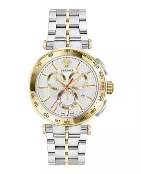 Часы Aion Chrono Versace, цвет two tone/two tone/silver