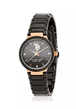 Часы Allison U.S. Polo Assn., цвет black rose gold
