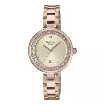 Часы analog 'sapphire crystal rose gold' Casio, золотой