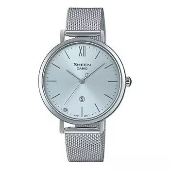Часы analog 'silver' Casio, серебряный