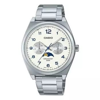 Часы analog 'silver ivory' Casio, серебряный