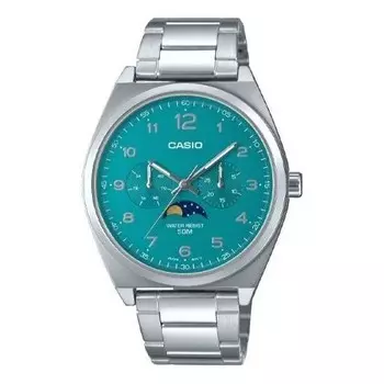 Часы analog 'teal' Casio, серебряный