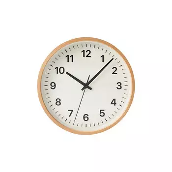 Часы аналоговые Muji настенные, белый