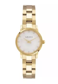 Часы Anna Petit Round Carlheim, золото/белый