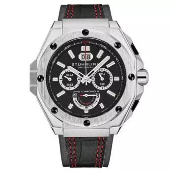 Часы APO Chrono X 1018 44 мм STHRLING Original, черный