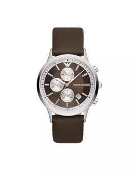 Часы AR11490 Emporio Armani, коричневый