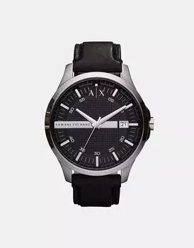 Часы Armani Exchange AX2101 из кожи черного цвета
