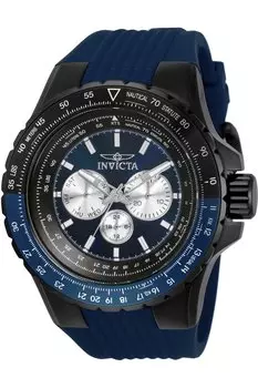 Часы авиатор 33037 50 мм Invicta, черный