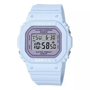 Часы baby-g digital 'off-white pink' Casio, мультиколор