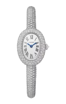 Часы baignoire de modello mini Cartier