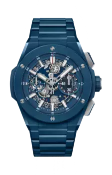 Часы big bang integral blue ceramic Hublot
