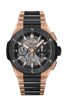 Часы big bang integrated king gold ceramic 42 мм Hublot