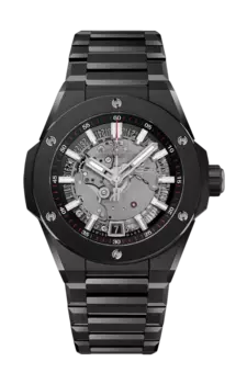 Часы big bang integrated time only black magic 40 мм Hublot