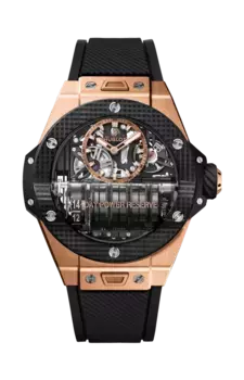 Часы big bang mp 11 power reserve 14 days king gold 3d carbon limited edition Hublot
