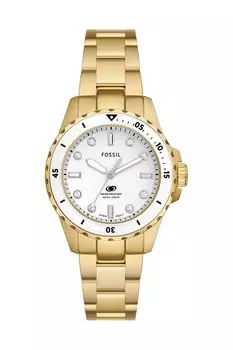 Часы Blue Dive Fossil, золотой