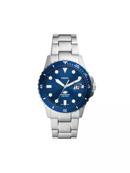 Часы Blue FS6029 Fossil, серебряный