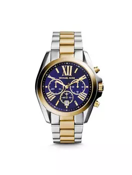 Часы Bradshaw MK5976 Michael Kors, серебряный/золотой
