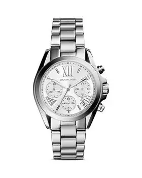 Часы Брэдшоу, 36 мм Michael Kors, цвет Silver