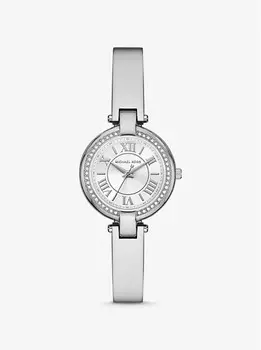 Часы-Браслет Mini Laney серебристого тона Michael Kors, серебряный