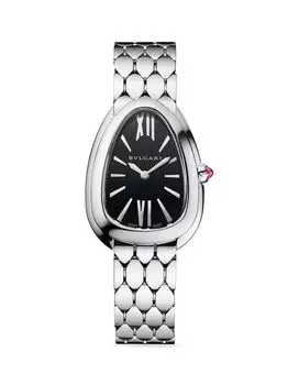 Часы-браслет Serpenti Seduttori из нержавеющей стали BVLGARI