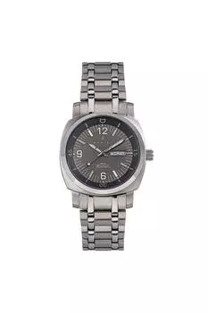 Часы-браслет Stealth с указанием дня и даты Nautis, серый