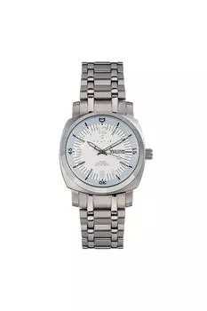 Часы-браслет Stealth с указанием дня и даты Nautis, белый