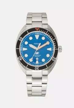 Часы BREAKER Fossil, серебристый