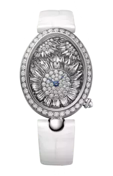 Часы Breguet Ladies' reine de naples из белого золота с бриллиантами