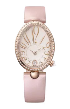 Часы Breguet Reine de naples 8918 из золота с бриллиантами 36,50 х 28,45 мм