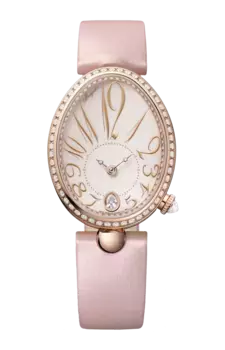 Часы Breguet Reine de naples 8918 из золота с бриллиантами 36,50 х 28,45 мм