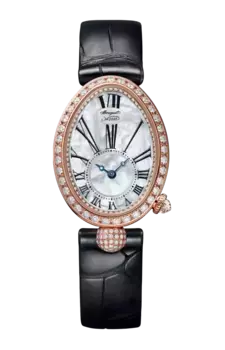 Часы Breguet Reine de naples 8928 из золота с бриллиантами 33 х 24,95 мм