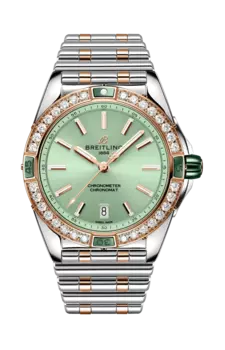 Часы Breitling Super chronomat automatic с золотом 38 мм