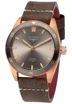 Часы BRONZE AUTOMATIC Elysee, цвет bronze-coloured