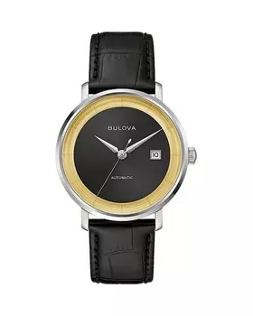 Часы Bulova Classic Rat Pack, 40 мм, черный