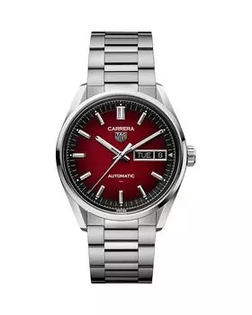 Часы Carrera Automatic, 41 мм TAG Heuer, серебряный
