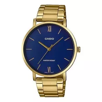 Часы Casio Analog Watch 'Gold Royal Blue', желтый