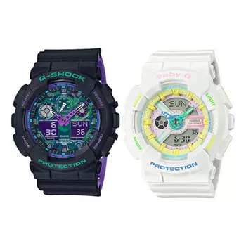 Часы CASIO Baby-G 'Black & White', фиолетовый