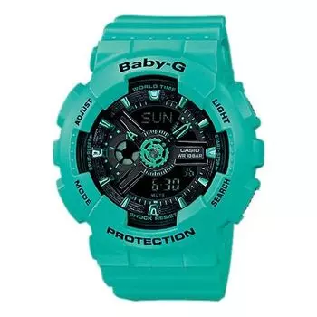Часы CASIO Baby-G 'Green', зеленый