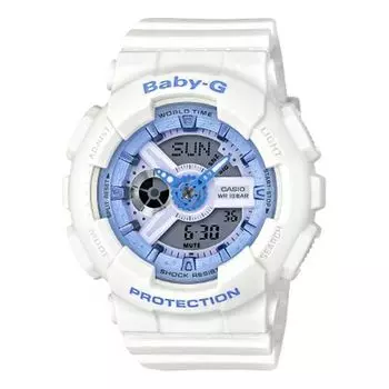 Часы CASIO Baby-G 'White Blue', белый