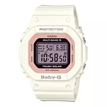 Часы CASIO Baby-G 'White Pink', белый