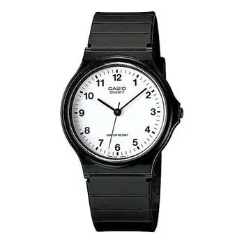 Часы CASIO Collection Unisex Black White Analog, белый