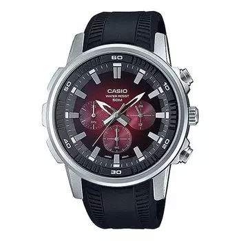 Часы Casio Dress Classic Analog Watch 'Black Red Silver', красный