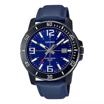 Часы Casio Dress Classic Analog Watch 'Metallic Blue', синий