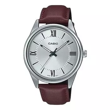 Часы CASIO DRESS Series Vintage Businesses Men's Mens Silver Analog, цвет silver