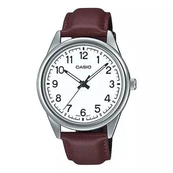 Часы CASIO DRESSSerieses Business Men'ses Mens Silver Analog, цвет silver
